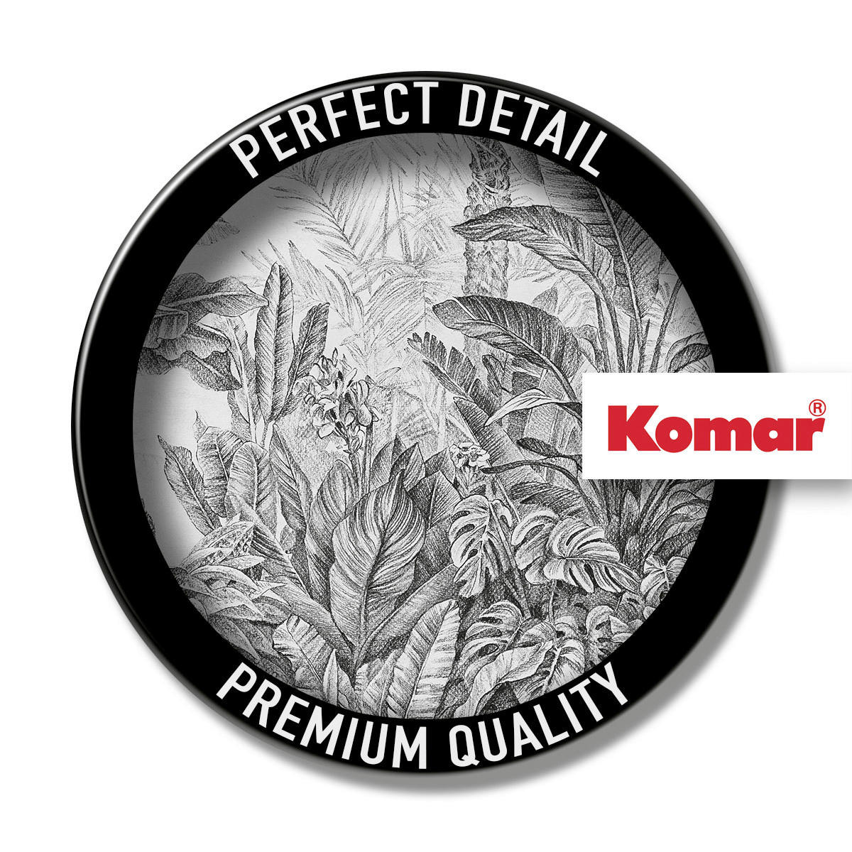 Komar Fototapete Léopards B/L: ca. 350x250 cm Léopards - (350,00/250,00cm) - Komar