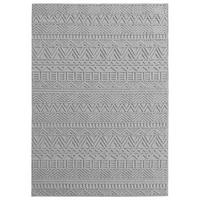 Ayyildiz Kurzflorteppich HELIX silber B/H/L: ca. 60x0,7x110 cm HELIX - silber (110,00/60,00/0,70cm) - Ayyildiz