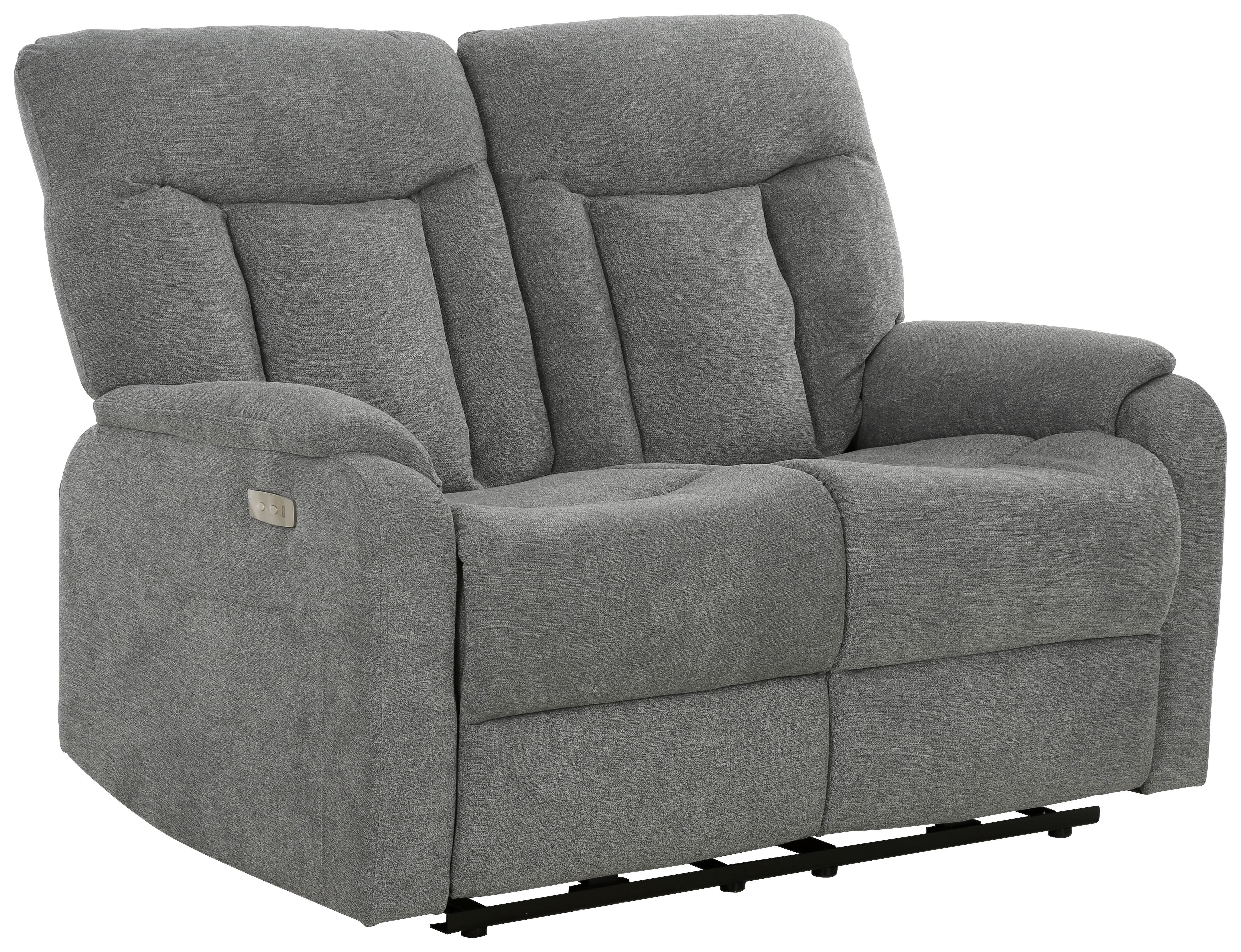 Thumbnail - Sofa 3-2-1 FM3215 grau Microfaser