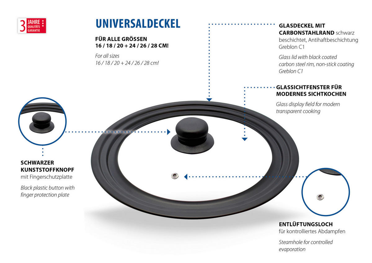 ELO Deckel Multifunktionsdeckel - dunkelgrau - ELO