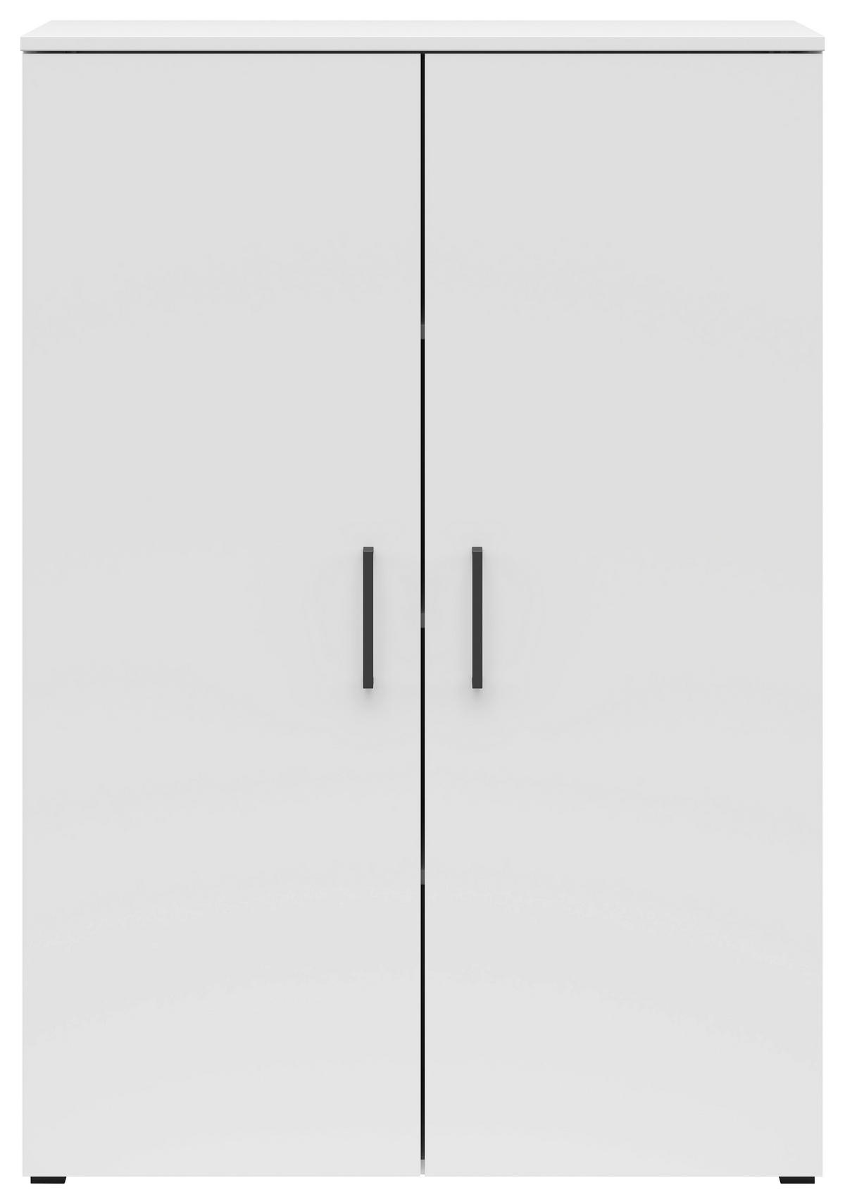 Kommode Multi-Stauraum Typ 31 weiß B/H/T: ca. 80x115x40 cm Multi-Stauraum Typ 31 - weiß (80,00/115,00/40,00cm)