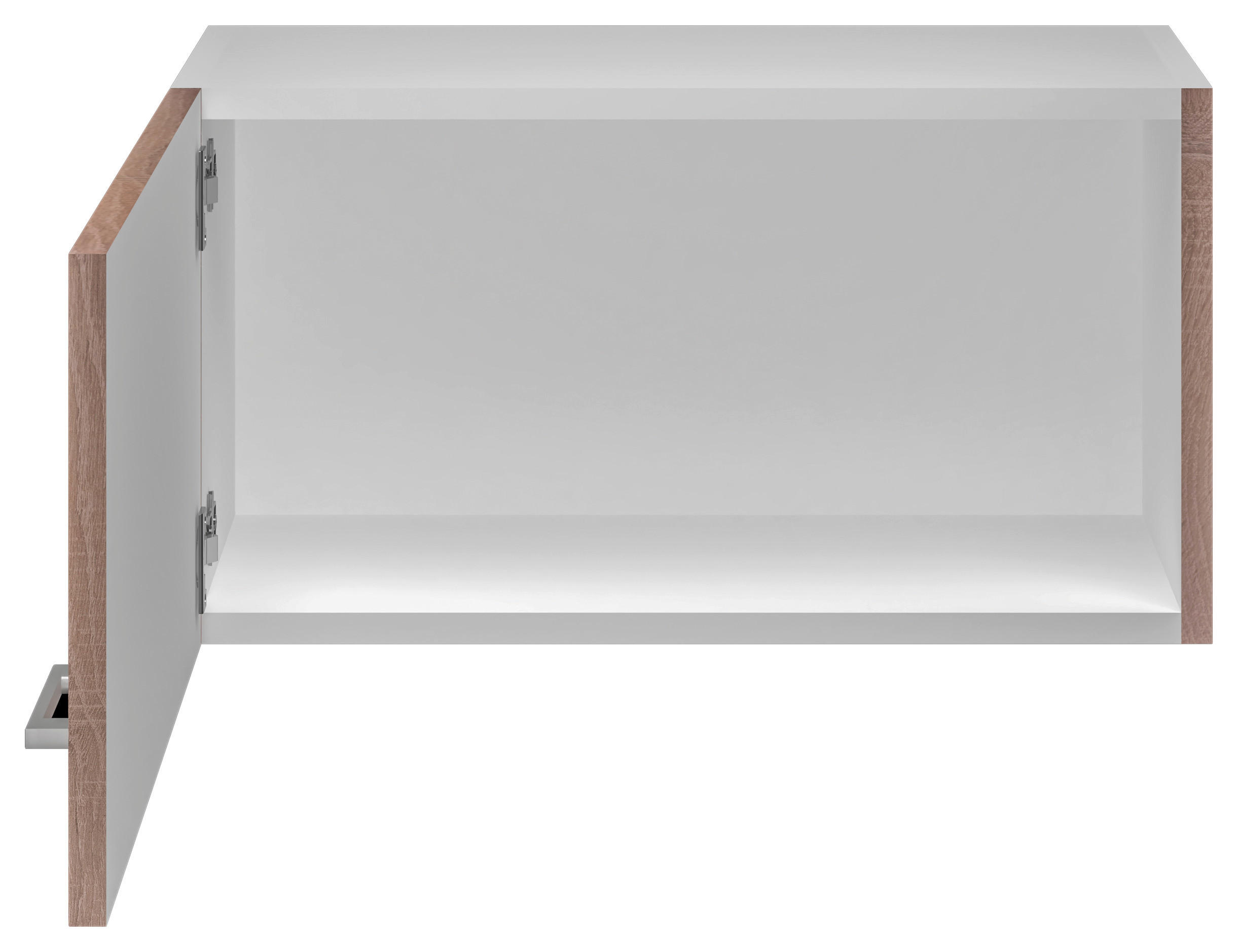 Hängeschrank Samoa weiß Eiche Nachbildung B/H/T: ca. 60x32x32 cm Samoa - Eiche/weiß (60,00/32,00/32,00cm) - Flex-Well