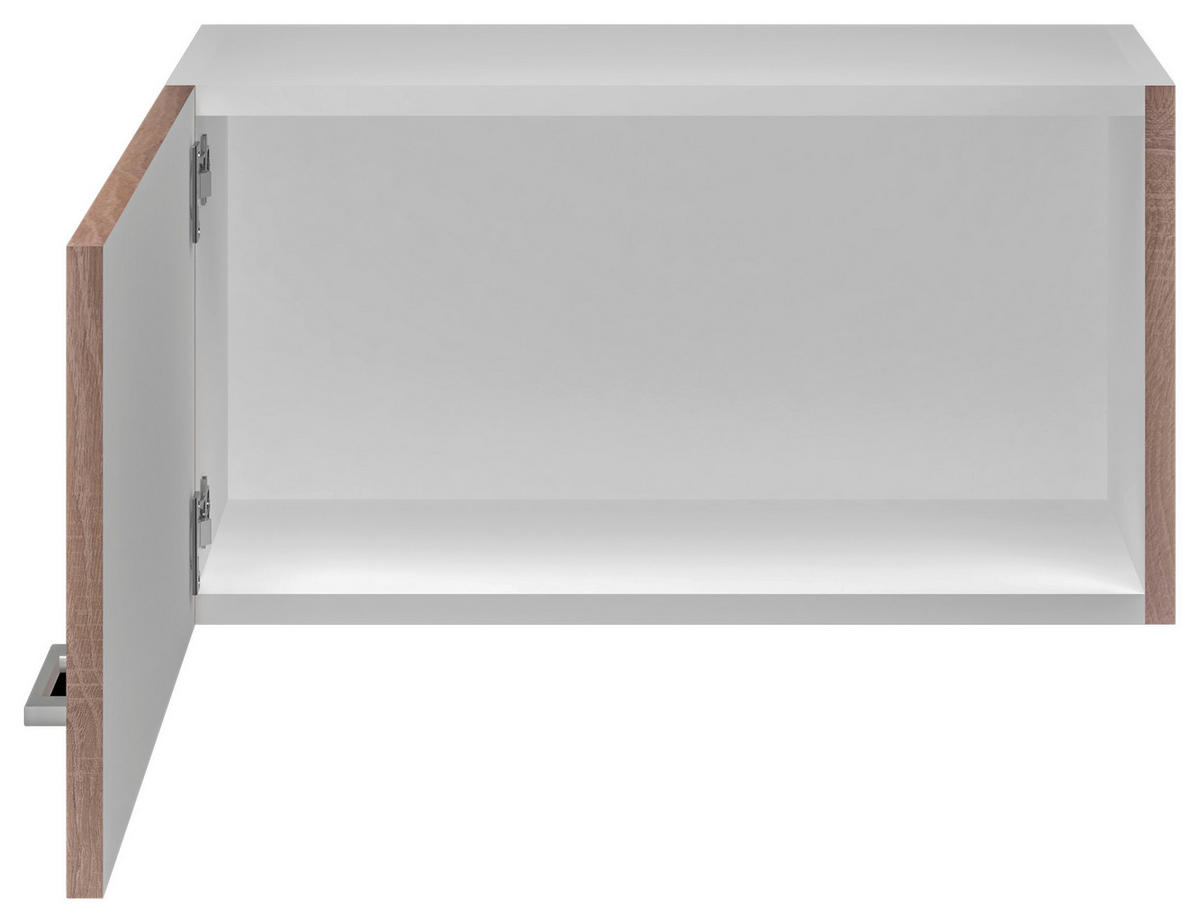 Hängeschrank Samoa weiß Eiche Nachbildung B/H/T: ca. 60x32x32 cm Samoa - Eiche/weiß (60,00/32,00/32,00cm) - Flex-Well