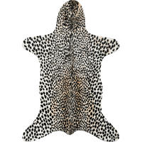 Kayoom Kurzflorteppich Philippines - Manila Cheetah schwarz B/L: ca. 150x200 cm Philippines - Manila Cheetah - schwarz (150,00/200,00cm) - Kayoom