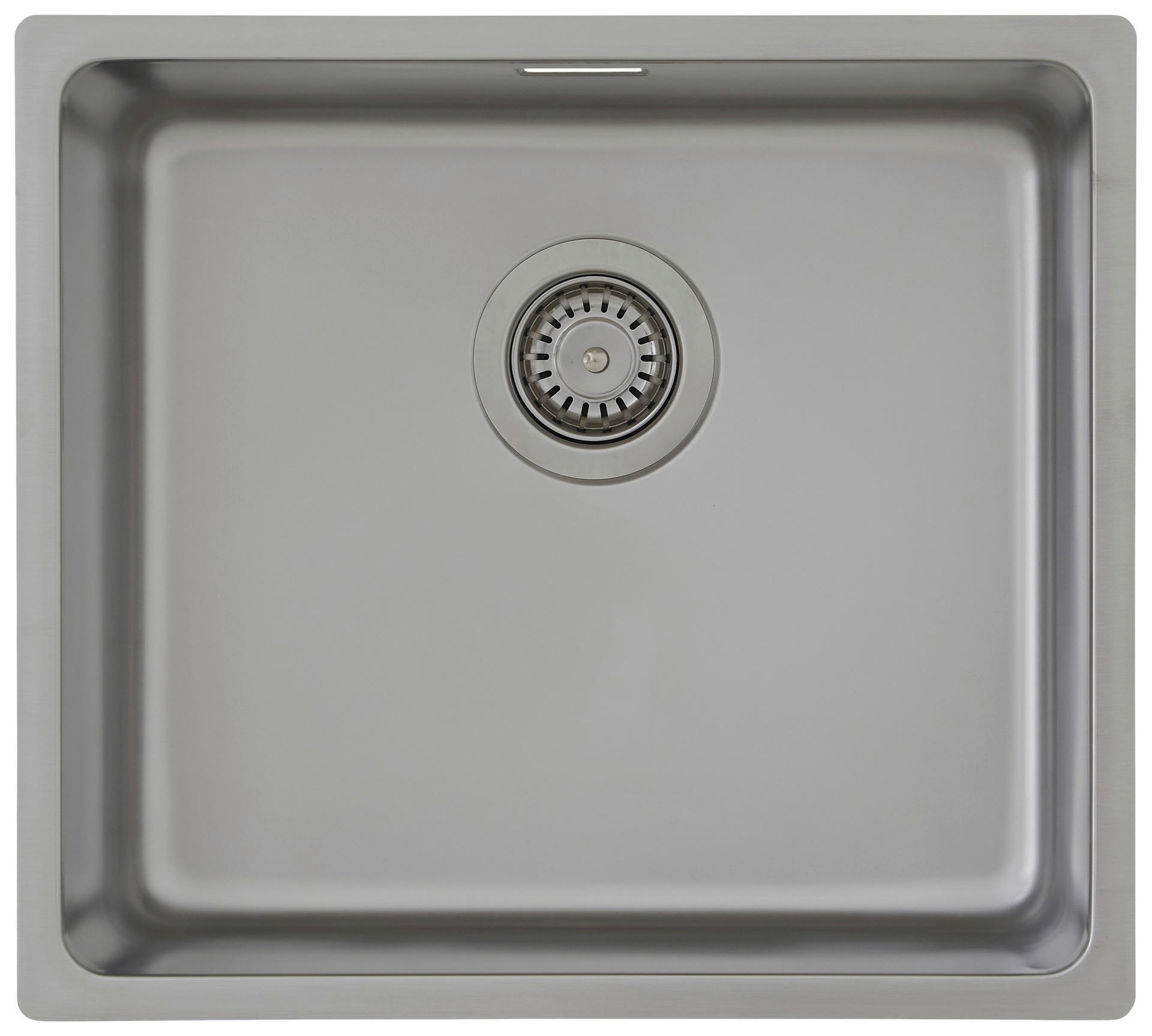 Respekta Einbauspüle Detroit 49 x 44 Edelstahl B/H/T: ca. 44x49x22,5 cm Detroit 49 x 44 - Edelstahl (44,00/49,00/22,50cm) - Respekta