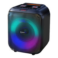 Denver Lautsprecher schwarz B/H/L: ca. 35x50x35 cm Bluetooth-Partylautsprecher_BPS-250 - schwarz (35,00/35,00/50,00cm) - Denver