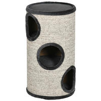 PawHut Tier-Zubehör grau Polypropylen B/H/L: ca. 38x38x70 cm Kratztonne - grau (70,00/38,00/38,00cm) - PawHut