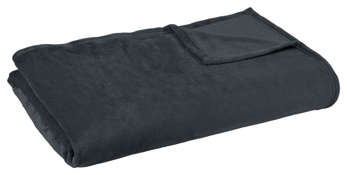 Wohndecke Familiendecke_XXL 300x300cm anthr. - anthrazit (300,00/300,00cm)