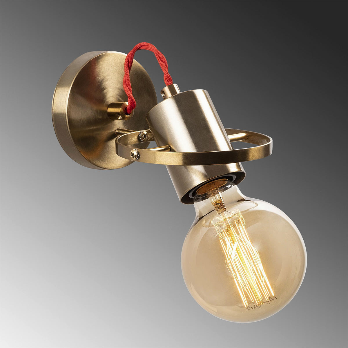 Opviq Wandleuchte Metall B/H/L: ca. 17x13x12 cm E27 1 Brennstellen Vaveyla - (12,00/17,00/13,00cm) - Opviq