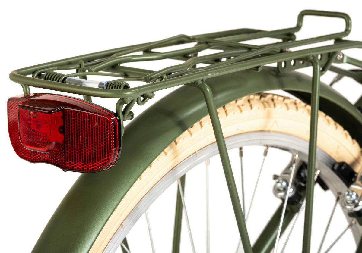 DaCapo City-Bike Toscana TOSCANA 26 Zoll Rahmenhöhe 41 cm 6 Gänge grün grün ca. 26 Zoll Toscana - grün - DaCapo