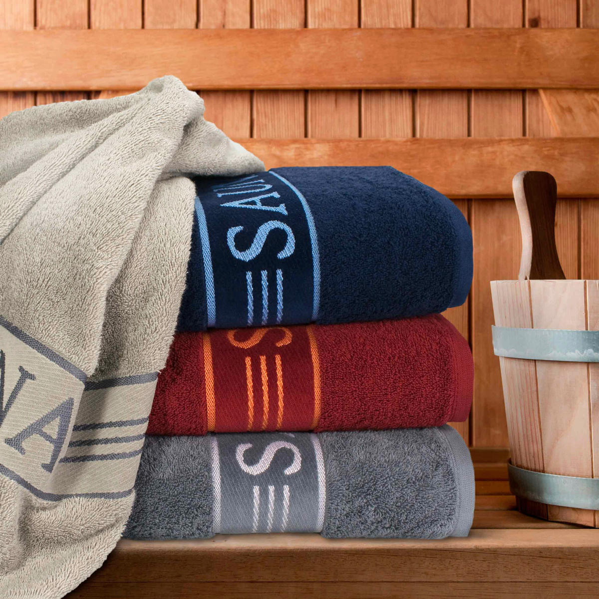 Saunatuch Cashmere Baumwolle B/L: ca. 80x200 cm Saunatuch_Sauna 80x200cm cashmere - Cashmere (80,00/200,00cm) - frottana