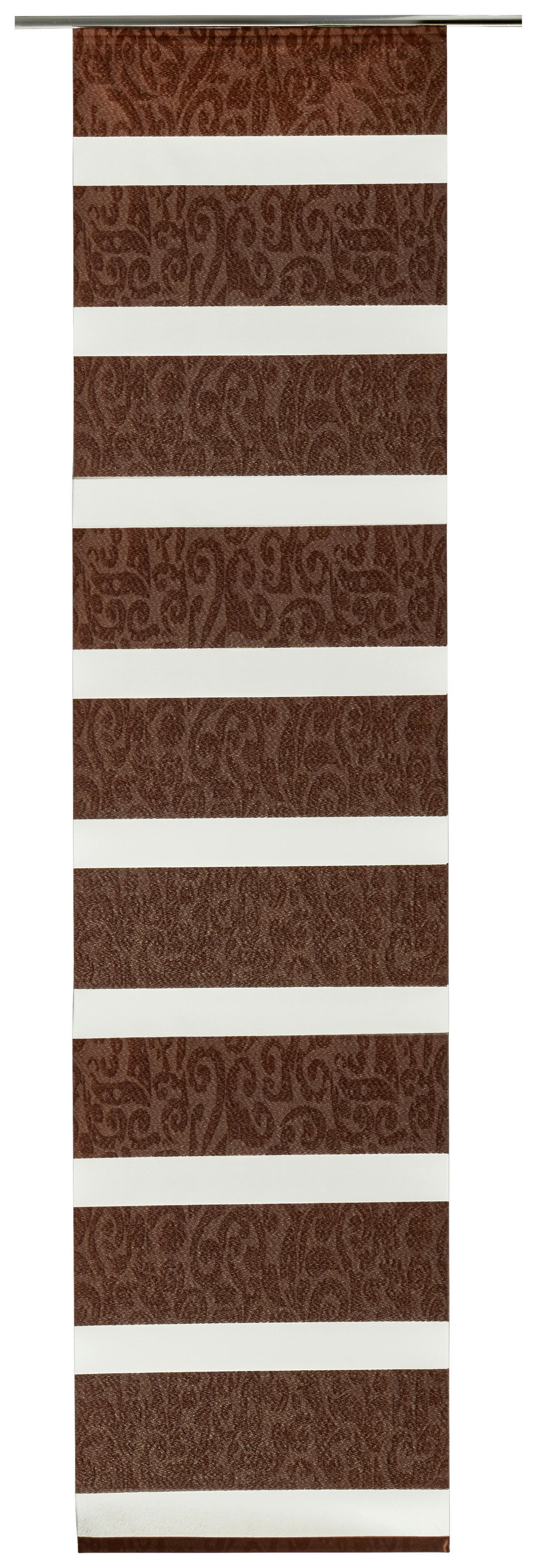 Schiebevorhang Mandy braun B/L: ca. 60x245 cm Mandy - braun/Kupfer (60,00/245,00cm) - POCOline