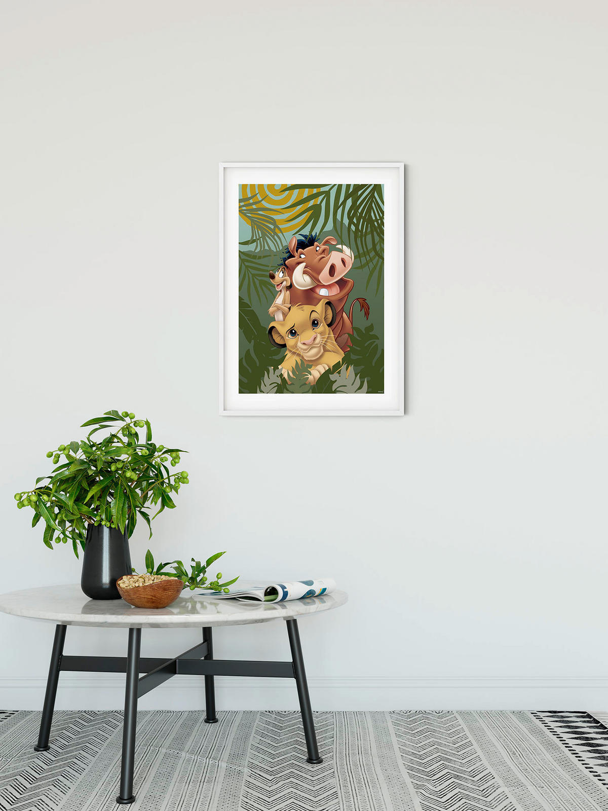 Komar Poster Lion King Carefree Lion King Carefree - Komar