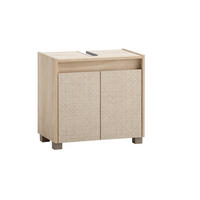 Waschbeckenunterschrank Sander Eiche hell Nachbildung B/H/T: ca. 56,9x54,6x33 cm Sander - Eiche (56,90/54,60/33,00cm) - Möbelpartner