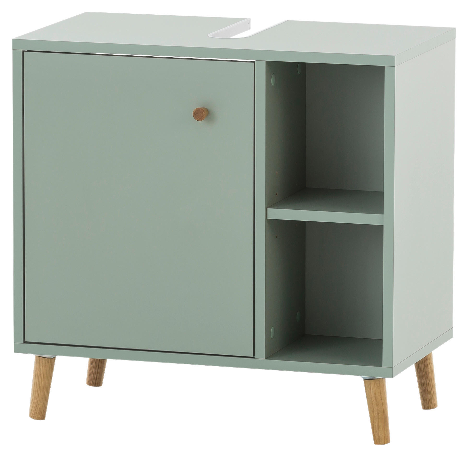 Waschbeckenunterschrank Bjarne Pistazie B/H/T: ca. 60,2x59,3x33 cm Bjarne - Pistazie (60,20/59,30/33,00cm) - Möbelpartner