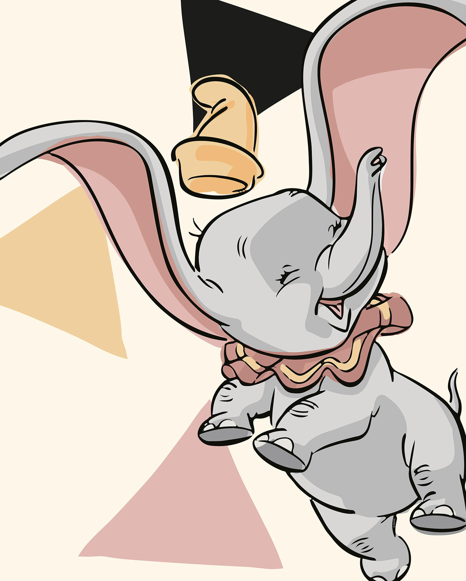 Komar Poster Dumbo Angles Disney B/L: ca. 40x50 cm günstig online kaufen