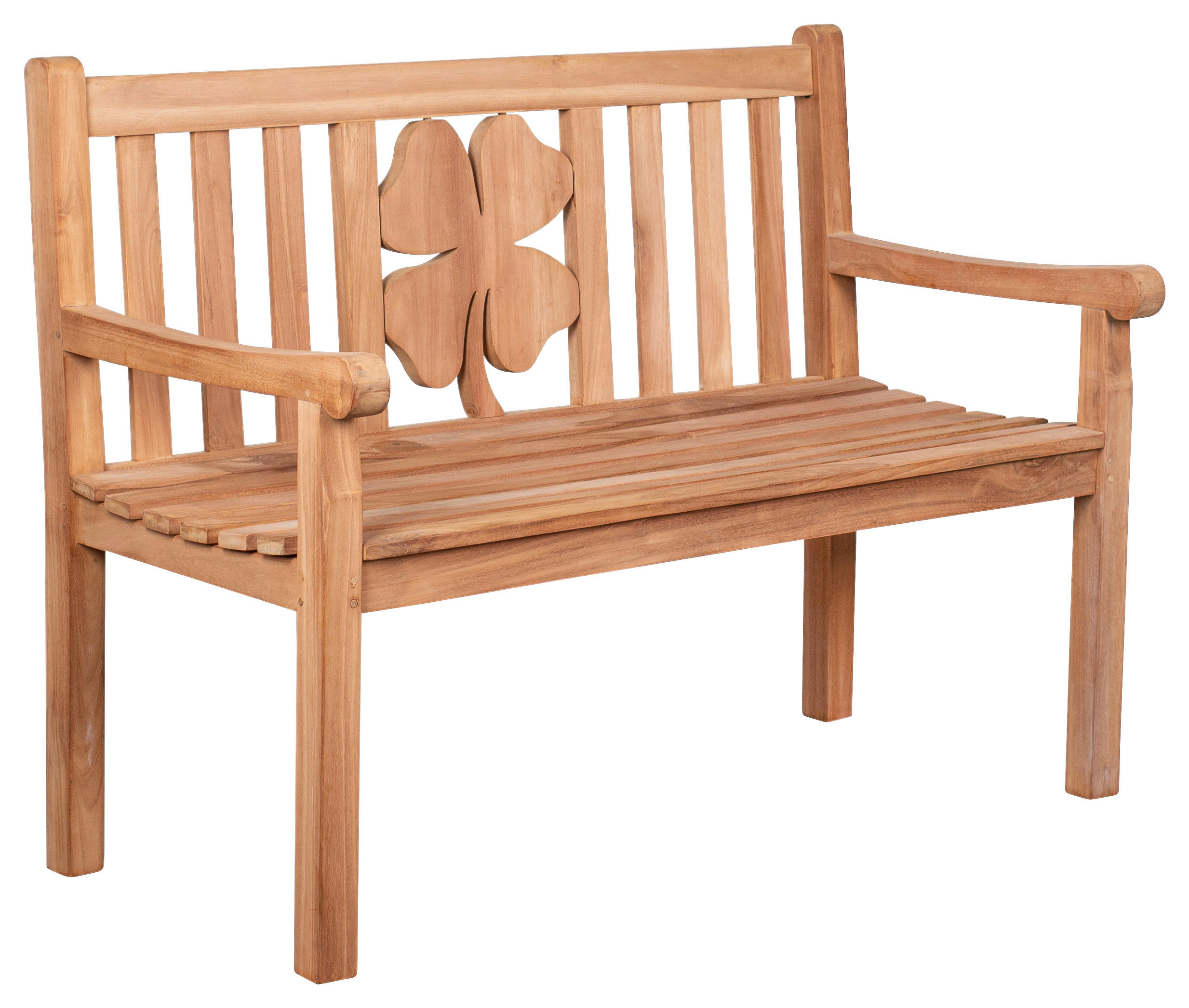 Gartenbank Woodie natur Teakholz B/H/T: ca. 120x89x60 cm