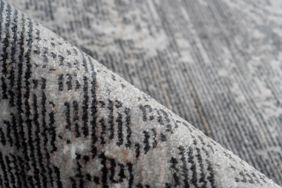 360Living Teppich Baroque anthrazit B/L: ca. 160x230 cm Baroque - anthrazit (160,00/230,00cm) - 360Living