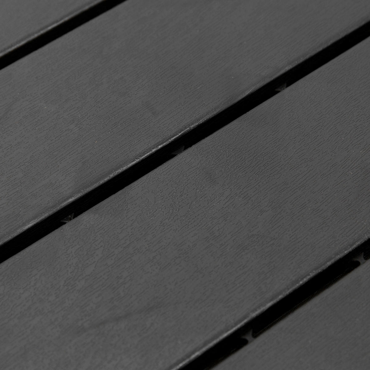 Outsunny Terrassenfliese schwarz B/L: ca. 30x30 cm Terrassenfliese - schwarz (30,00/30,00/2,00cm) - Outsunny