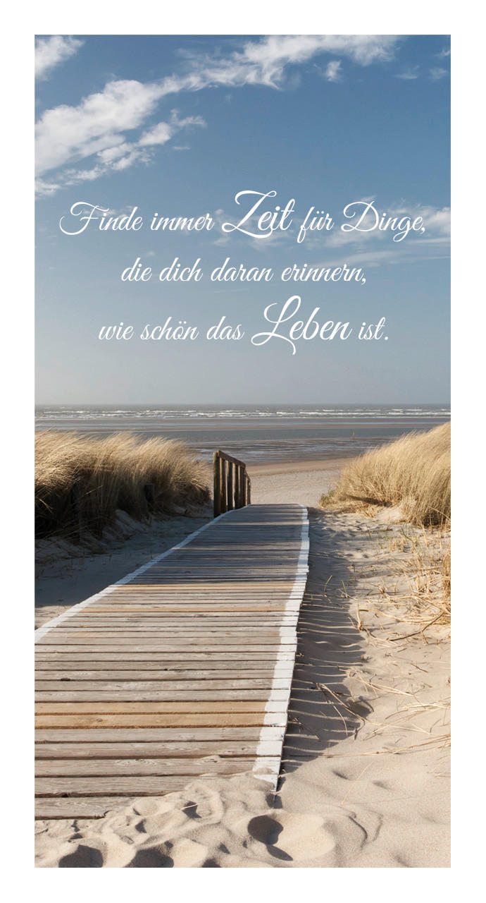 Bönninghoff Keilrahmenbild Spruch B/L: ca. 20x40 cm Keilrahmenbild 20x40cm - (20,00/40,00cm) - Bönninghoff