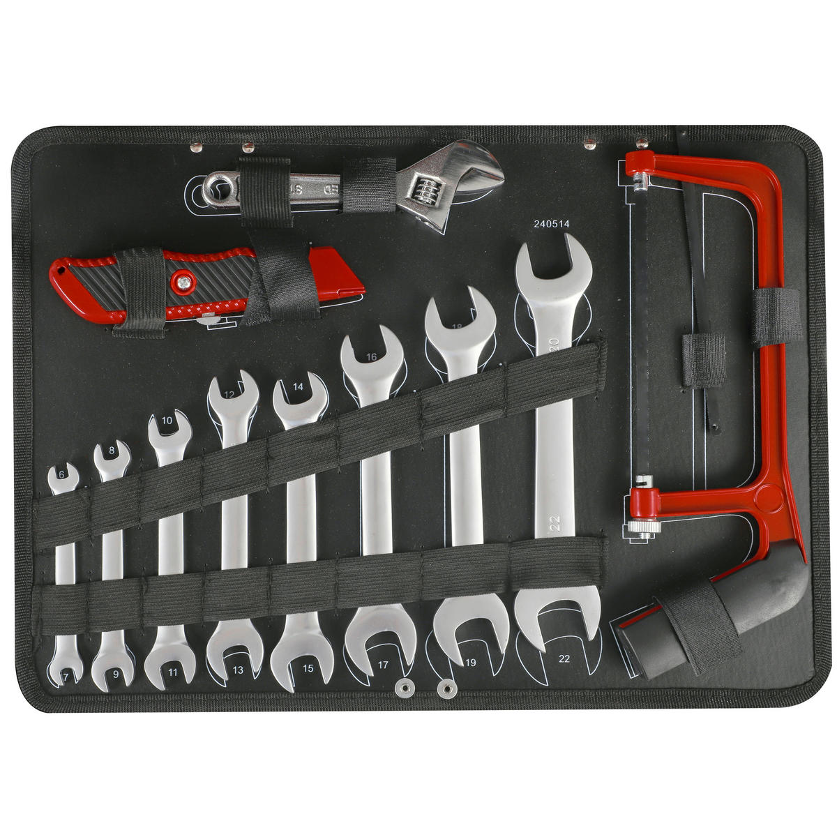 Werkzeugkoffer B/H/T: ca. 43x13x32 cm 103 tlg. Werkzeugkoffer_103tlg. - (43,00/13,00/32,00cm)