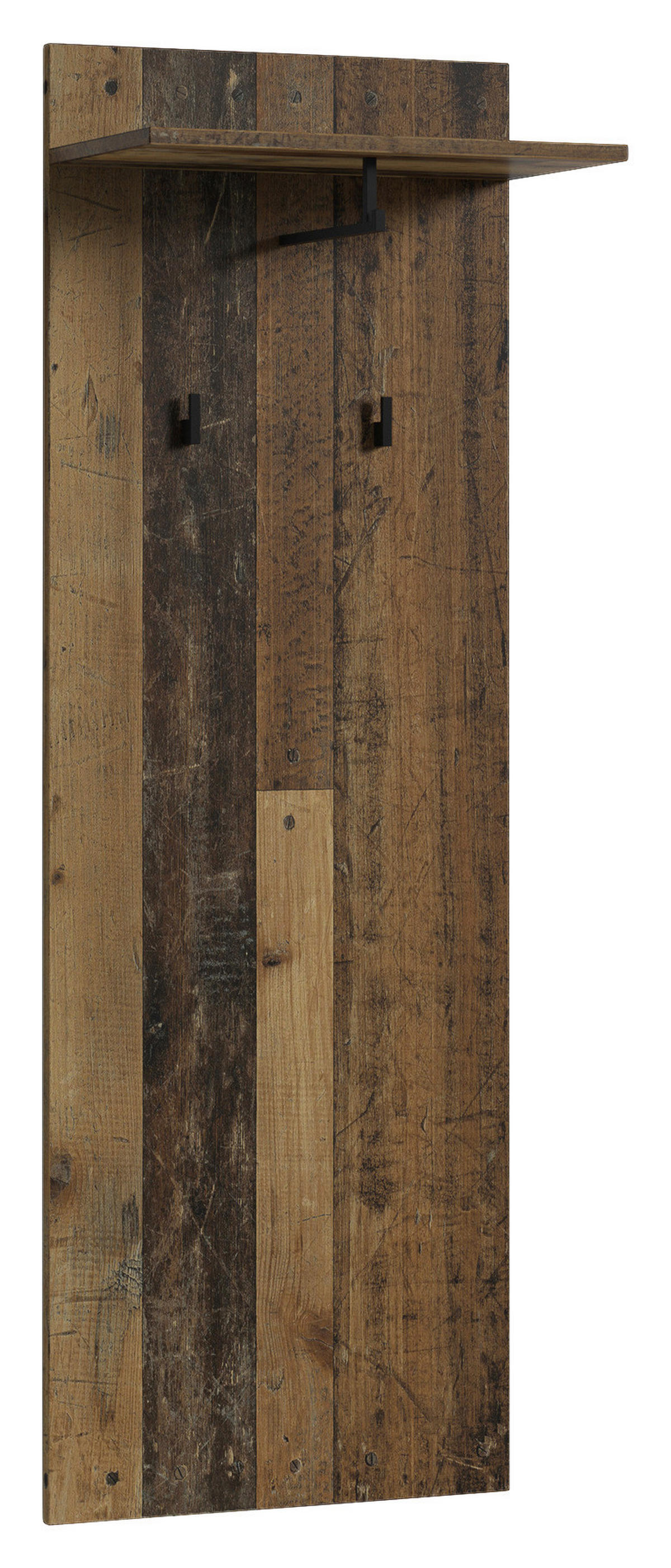 Wandpaneel JAKOB Eiche Old Wood Nachbildung Holzwerkstoff B/H/T: ca. 48x140x28 cm JAKOB - Eiche (48,00/140,00/28,00cm) - byLIVING