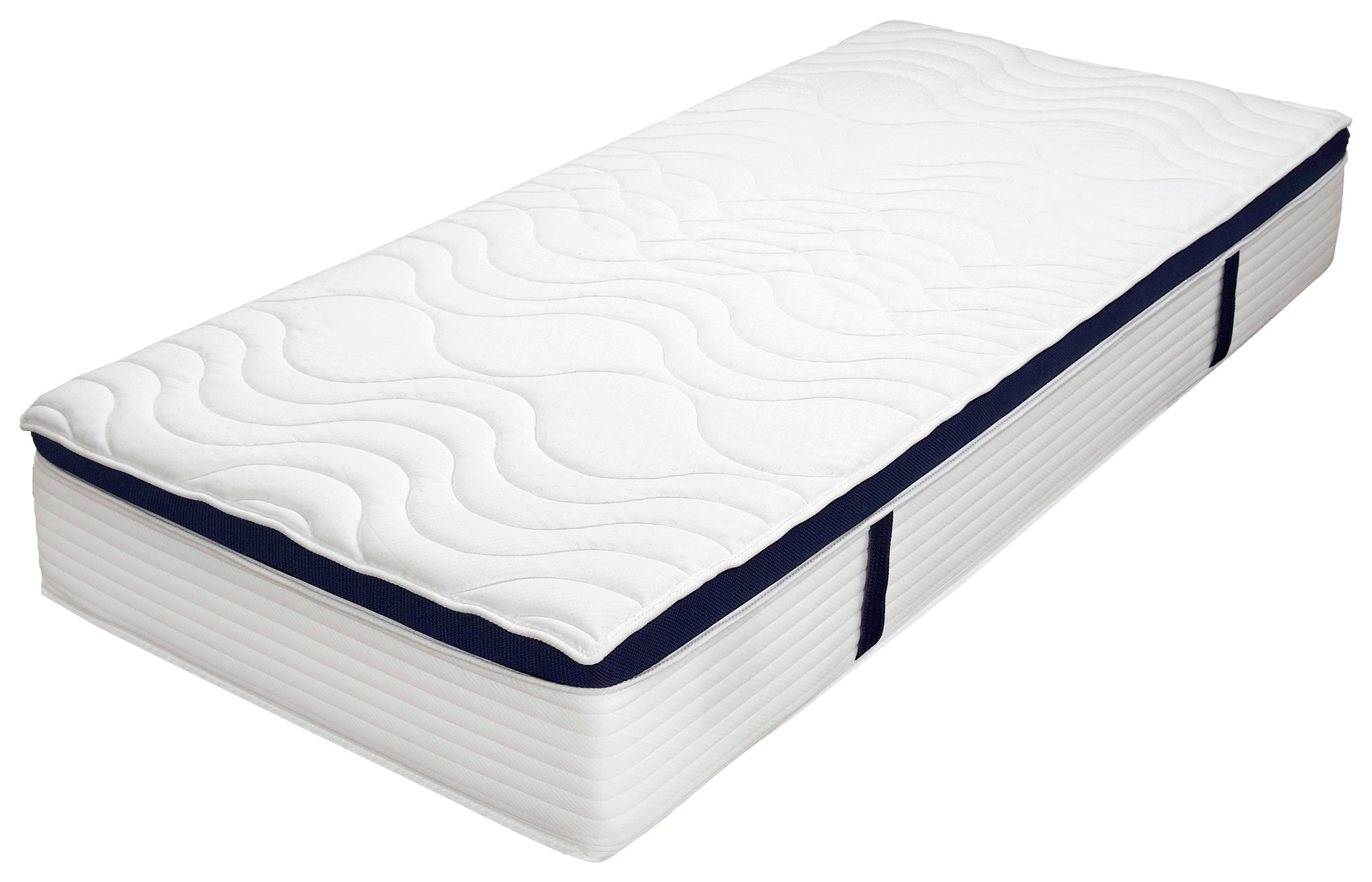 Taschenfederkernmatratze Termini weiß Liegefläche B/L: ca. 90x200  