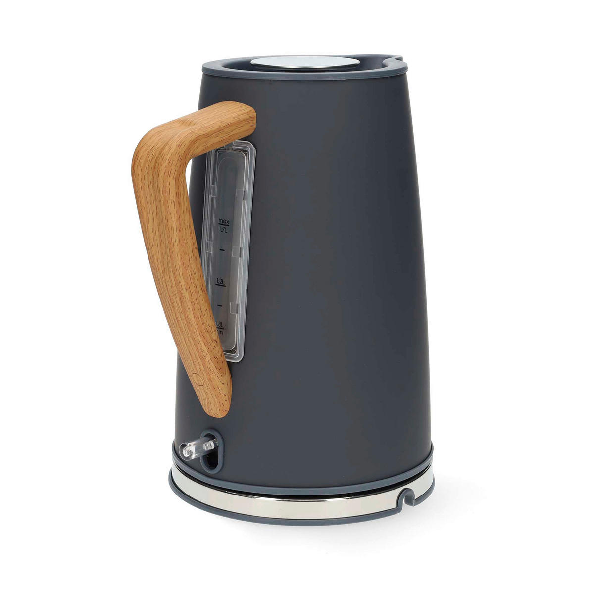 Nedis Wasserkocher Wasserkocher_Nedis 1,7l - grau (16,00/20,50/25,20cm) - Nedis