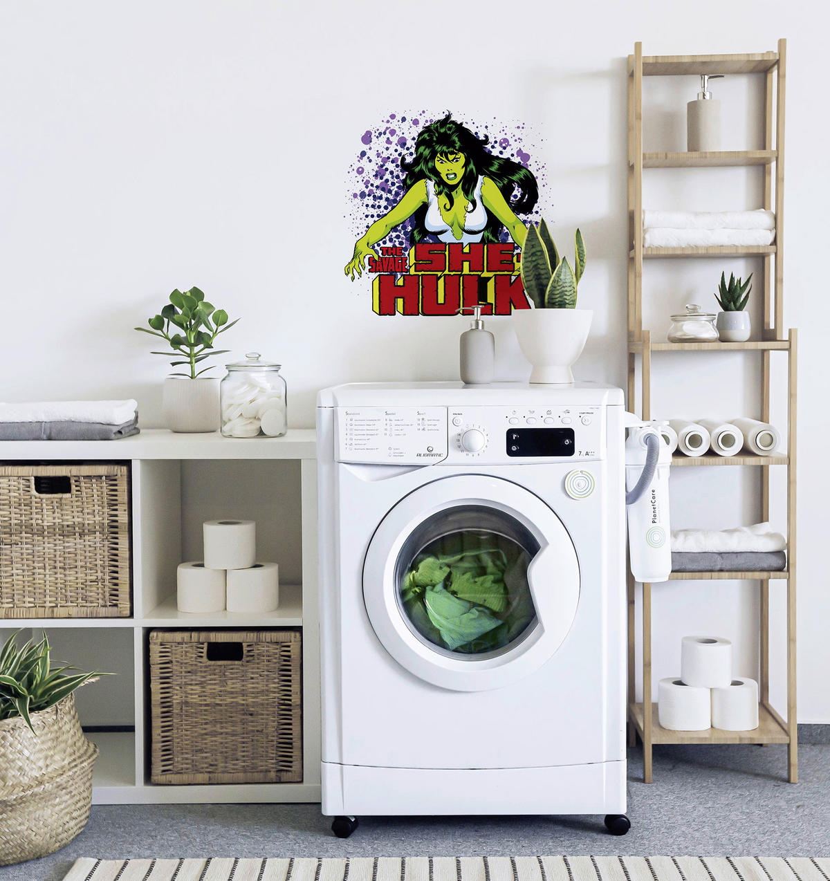 Komar Wandtattoo She-Hulk Comic Classic  She-Hulk Comic Classic B/L: ca. 50x70 cm She-Hulk Comic Classic - (50,00/70,00cm) - Komar