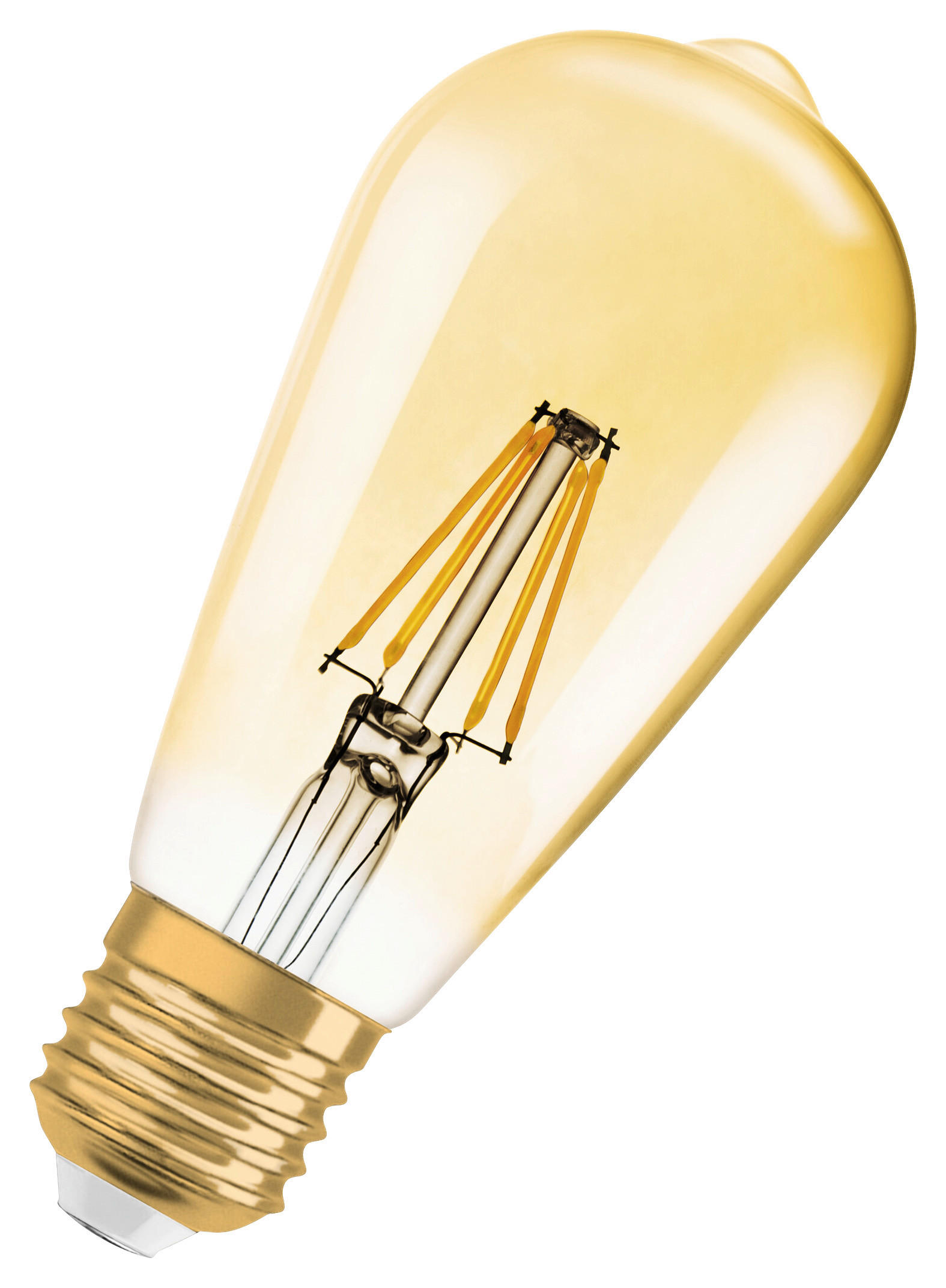 LEDVANCE LED-Leuchtmittel AC32351 E27 LED-Edisonlampe E27 - amber (6,40cm) - LEDVANCE