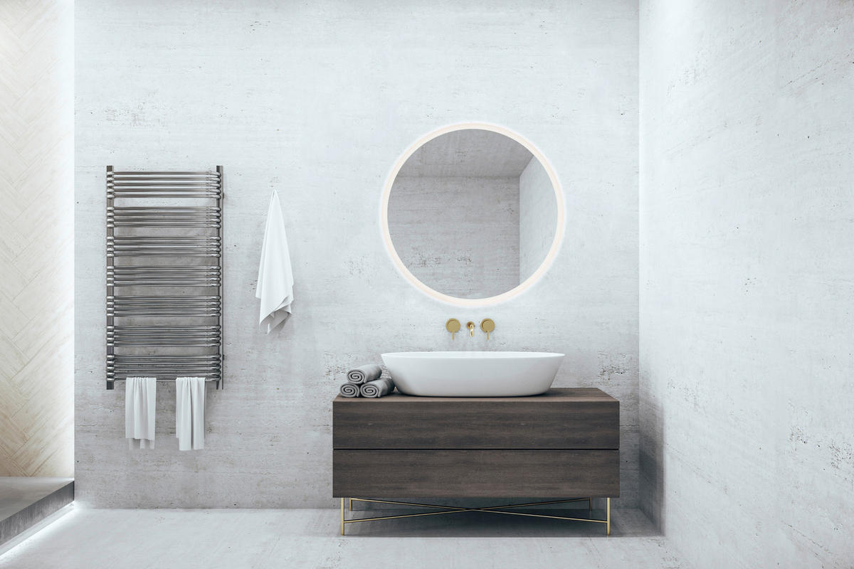 Mirrors&More Wandspiegel T/D: ca. 8x60 cm AURA - (60,00cm) - Mirrors&More