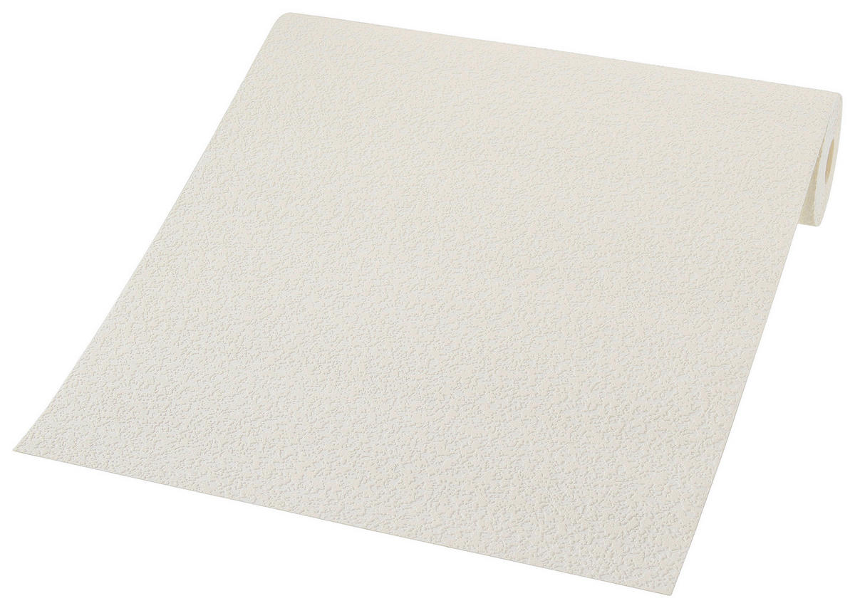 Vinyltapete Struktur weiß B/L: ca. 53x1005 cm Vinyltapete_3362-20 - weiß (53,00/1005,00cm)