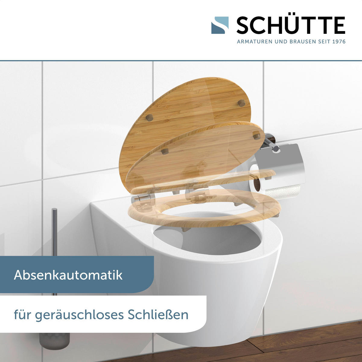 WC-Sitz DONT HURRY MDF B/H/T: ca. 43,5x5,5x37,5 cm DONT HURRY - (43,50/5,50/37,50cm) - SCHÜTTE