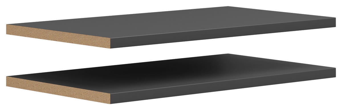 Einlegeböden-Set Multi-Stauraum Typ 57 anthrazit B/H/T: ca. 67x2,2x36 cm Multi-Stauraum Typ 57 - anthrazit (67,00/2,20/36,00cm)