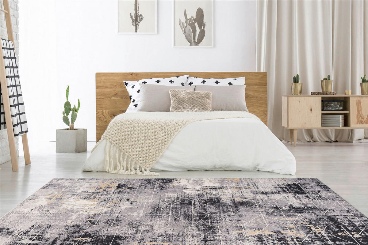 Padiro Kurzflorteppich Piemont 425 mehrfarbig B/H/L: ca. 80x1,1x150 cm Piemont 425 - mehrfarbig (150,00/80,00/1,10cm) - Padiro