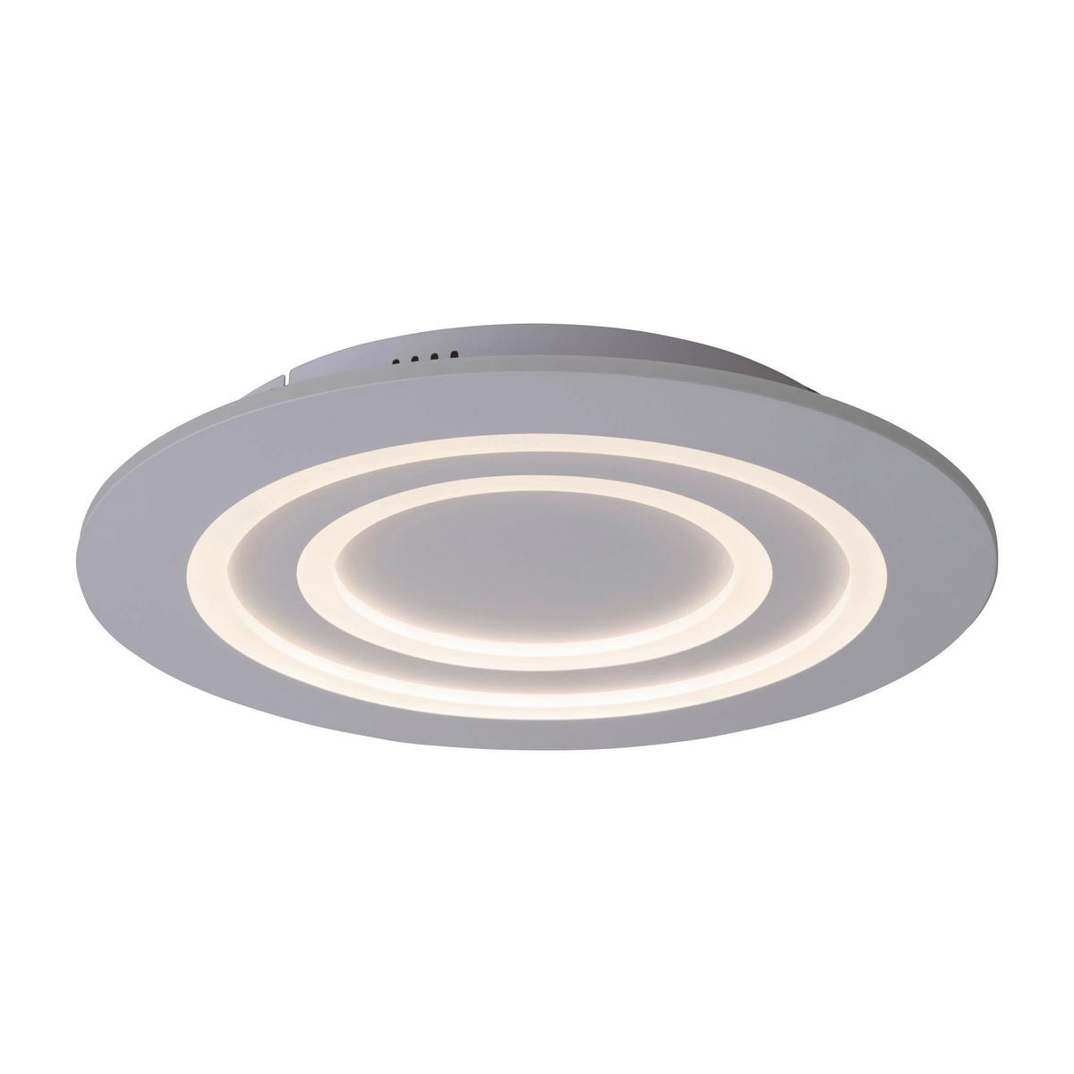 Näve Leuchten LED-Deckenleuchte weiß Metall Kunststoff B/H/T/D: ca. 50x6x50x50 cm MIREL - weiß (50,00/6,00/50,00cm) - Näve Leuchten