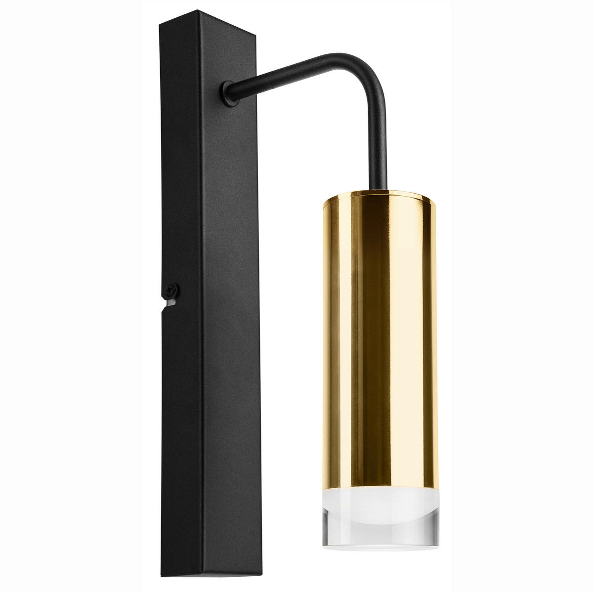Lamkur Wandleuchte DIEGO 39657 gold Stahl Aluminium Acryl H/L: ca. 32x32 cm E27 1 Brennstellen Diego - gold (32,00cm) - Lamkur