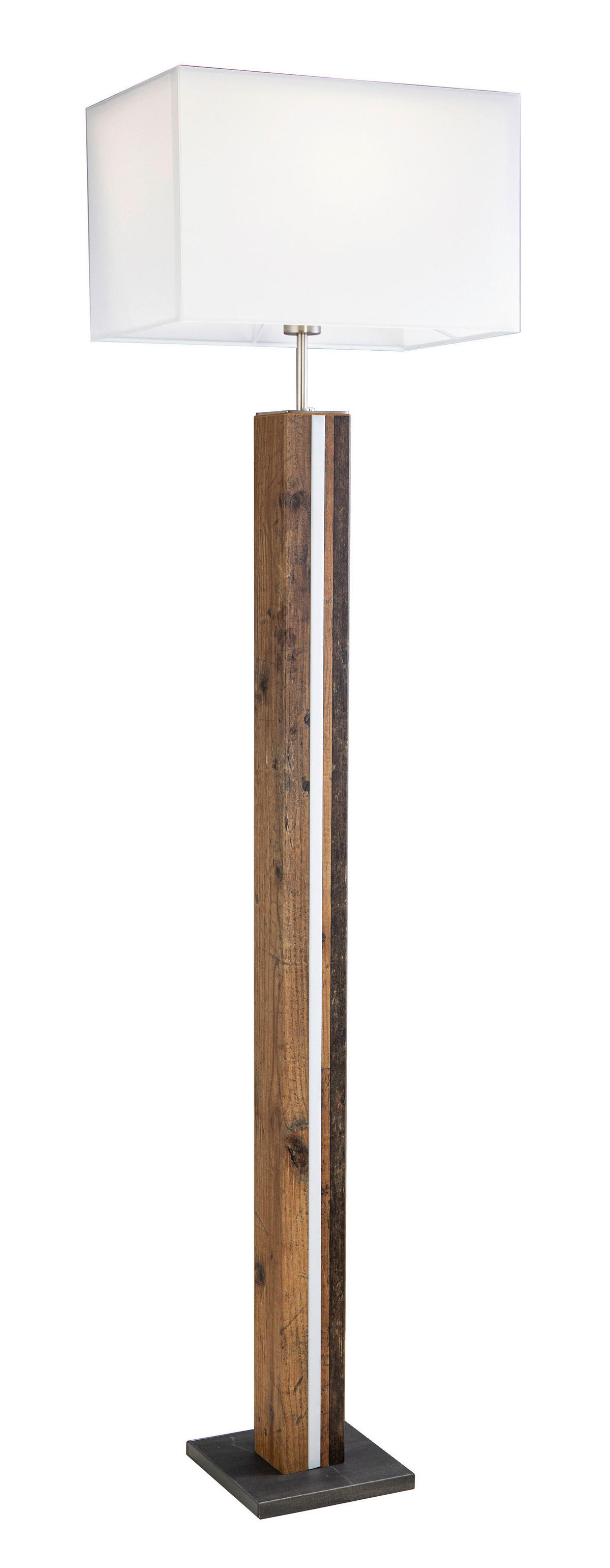 Nowa Stehleuchte 41130247 silber Metall B/H/T: ca. 40x150x27 cm E27 1 Brennstellen FOREST - silber (40,00/150,00/27,00cm) - Nowa