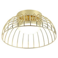 Lamkur Deckenleuchte gold Stahl B/H/L: ca. 27x27x17 cm Betsy - gold (17,00/27,00/27,00cm) - Lamkur