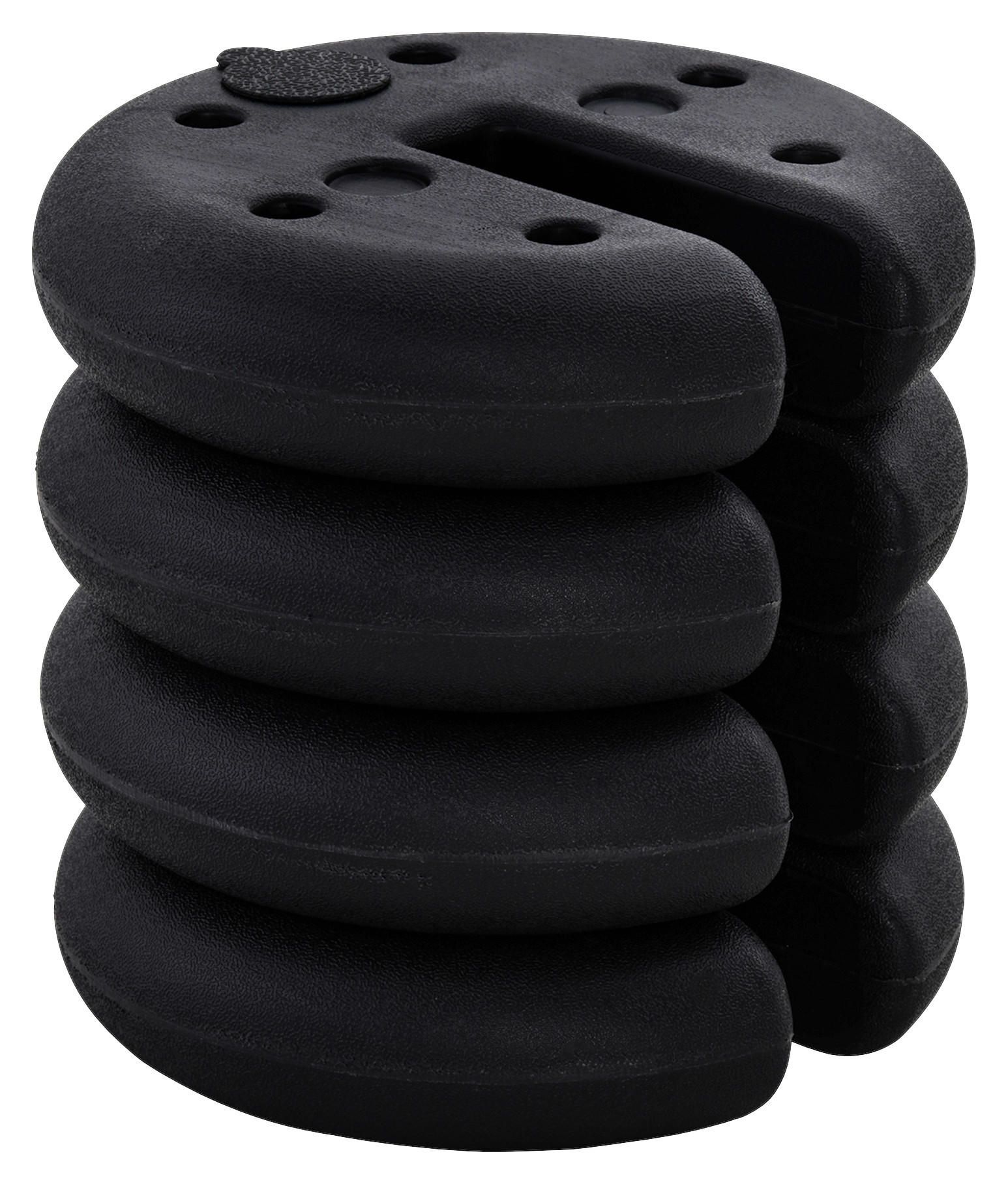 Outsunny Gewichte für Pavillon Gewichte_für_Pavillon - schwarz (25,00/6,00cm) - Outsunny