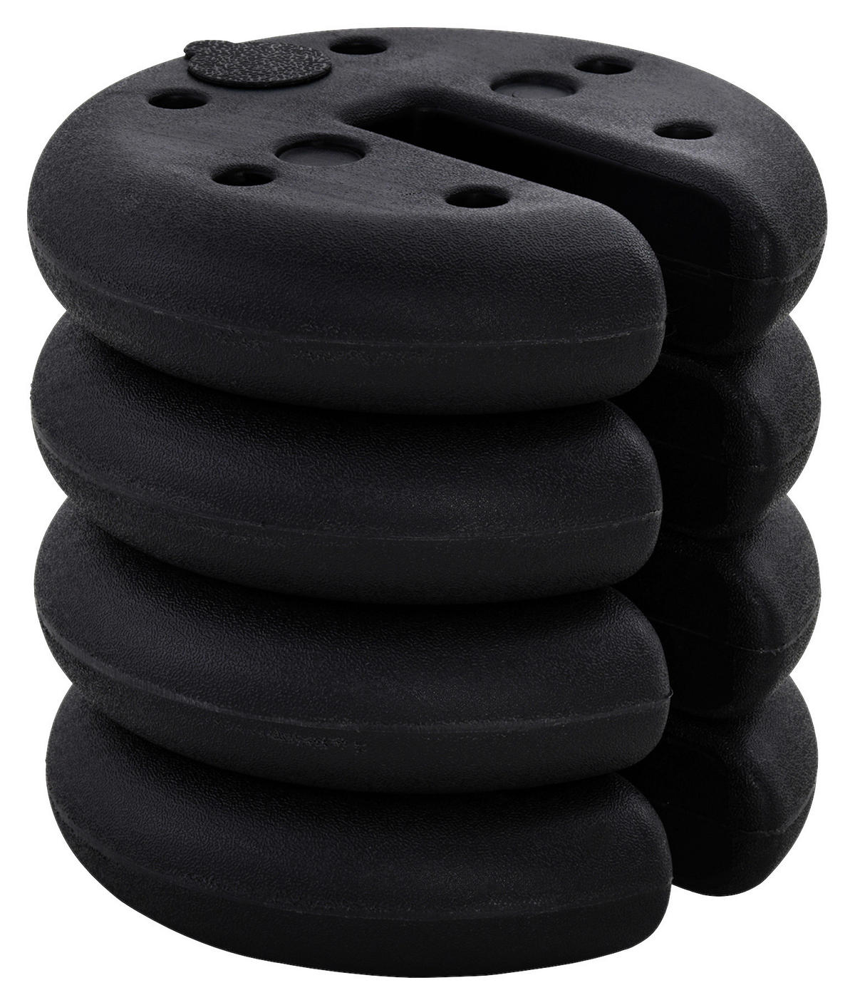 Outsunny Gewichte für Pavillon Gewichte_für_Pavillon - schwarz (25,00/6,00cm) - Outsunny