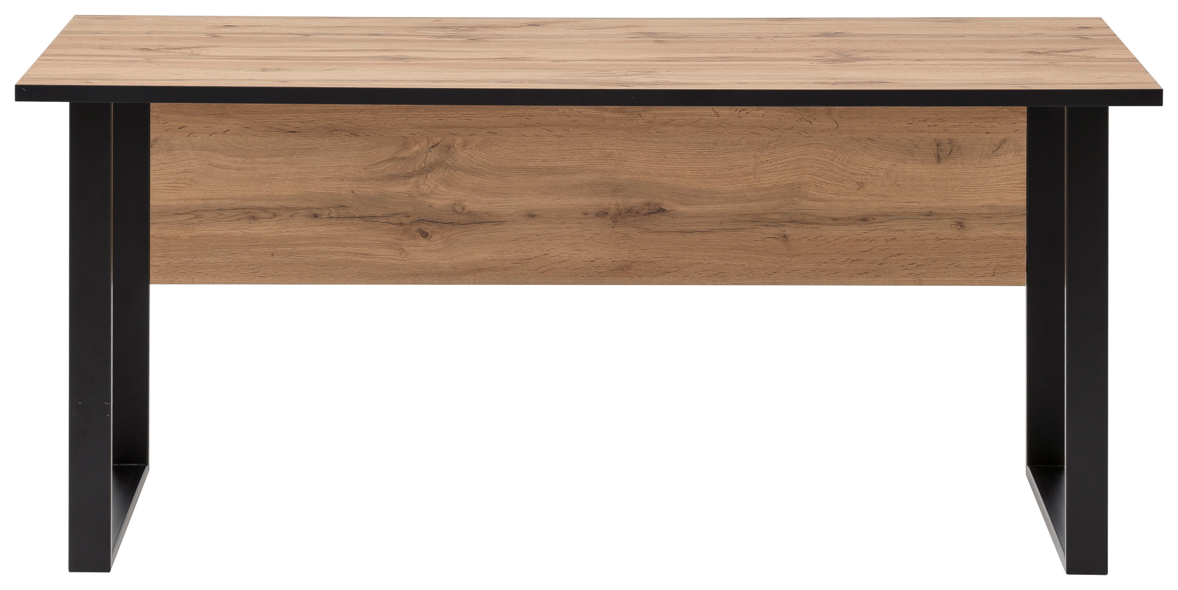 Schreibtisch Serie 2000 Eiche Landhaus Nachbildung B/H/T: ca. 160x73,2x75 cm Serie 2000 - Eiche (160,00/73,20/75,00cm) - Möbelpartner