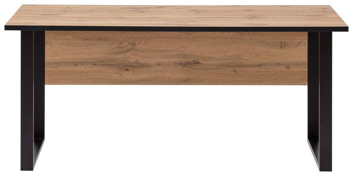 Schreibtisch Serie 2000 Eiche Landhaus Nachbildung B/H/T: ca. 160x73,2x75 cm Serie 2000 - Eiche (160,00/73,20/75,00cm) - Möbelpartner