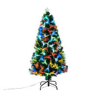HOMCOM Weihnachtsbaum grün Kunststoff H/D: ca. 120x66 cm Weihnachtsbaum - grün (66,00/120,00cm) - HOMCOM