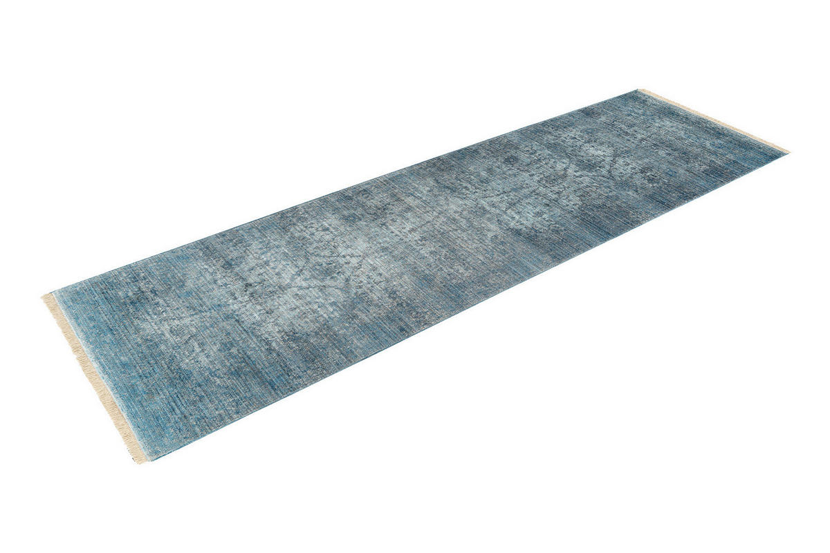 Obsession Teppich My Laos blau B/L: ca. 40x60 cm My Laos - blau (40,00/60,00cm) - Obsession