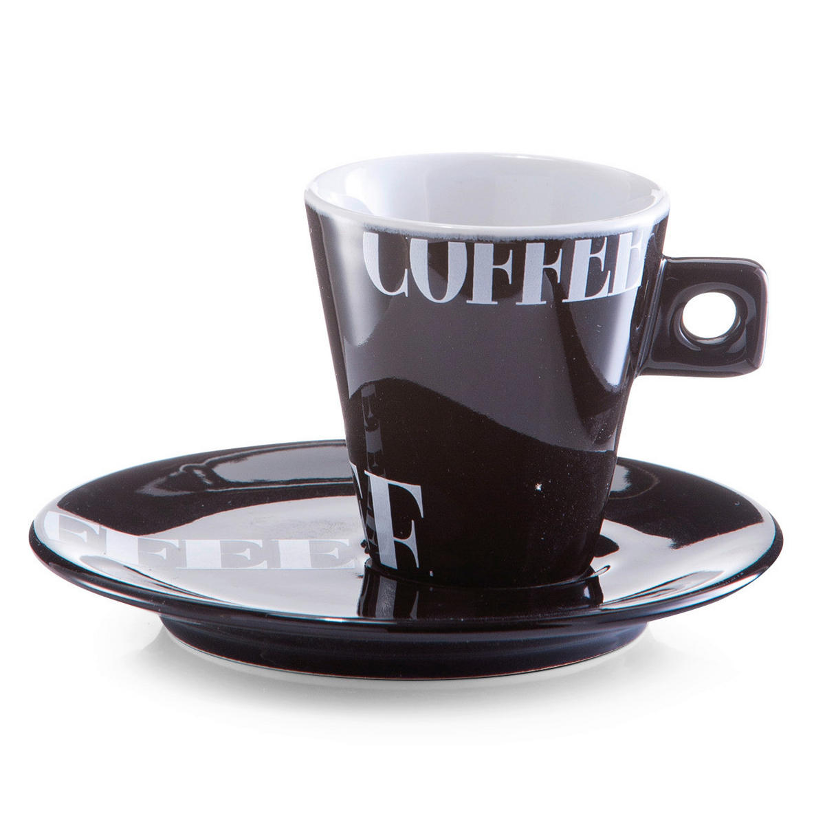 Zeller Espresso-Set Coffee style Coffee style - (27,50/14,00/7,00cm) - Zeller
