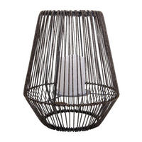 LED-Solarleuchte NV5284114 braun Kunststoff B/H/T: ca. 26x31x26 cm Plasto - braun (26,00/31,00/26,00cm) - Näve Leuchten