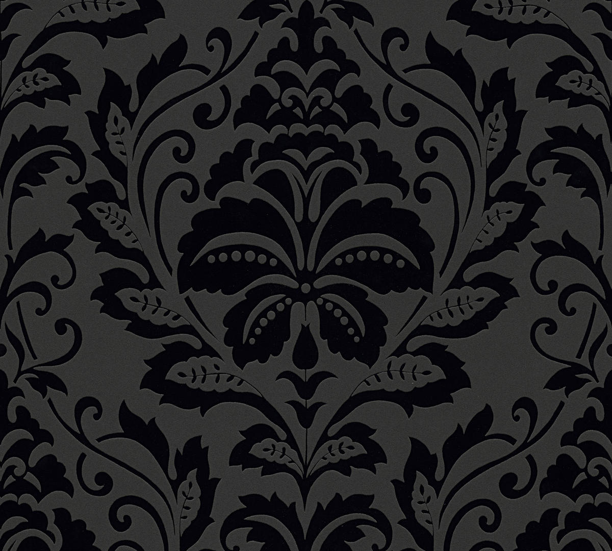 A.S.Creation Vliestapete Black & White Barock schwarz B/L: ca. 53x1005 cm Black & White - schwarz (53,00/1005,00cm) - A.S.Creation