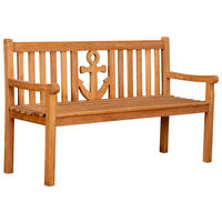 deVries Gartenbank Woodie natur Teakholz B/H/T: ca. 150x89x60 cm Woodie - natur (150,00/89,00/60,00cm) - deVries