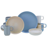 CreaTable Kombiservice Uno Nordic bunt Steinzeug 16 tlg. Uno Nordic - bunt - CreaTable